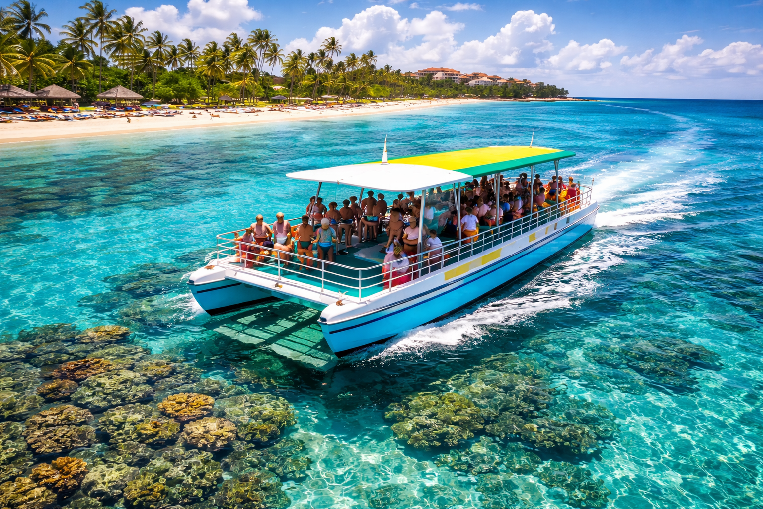 Glass Bottom Boat bahamas Tour